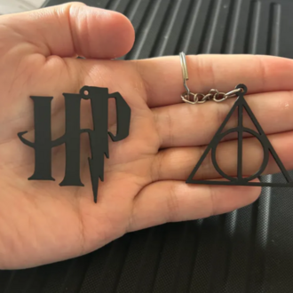 Harry Potter ve Deathly Hallows Anahtarlıkları