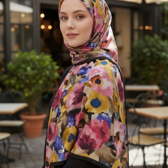 Ladure İpek Butik Şal 