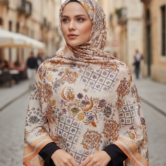 Ladure İpek Butik Şal 