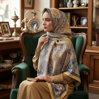 Ladure İpek Butik Şal 