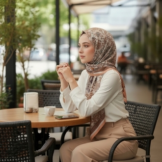 Ladure İpek Butik Şal 