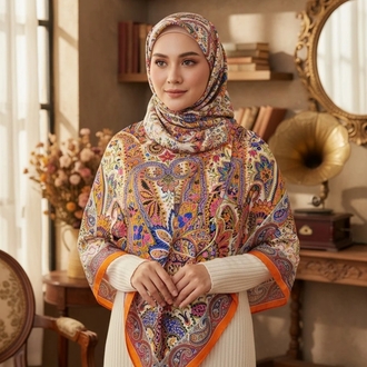 Ladure İpek Butik Şal 