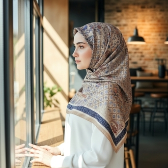 Ladure İpek Butik Şal 
