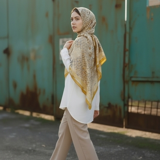 Ladure İpek Butik Şal 