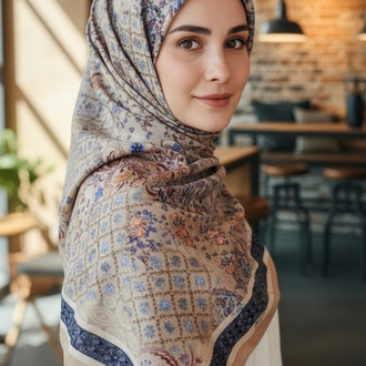 Ladure İpek Butik Şal 