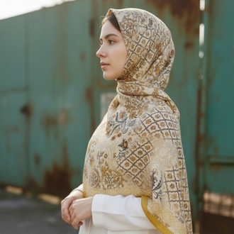 Ladure İpek Butik Şal 
