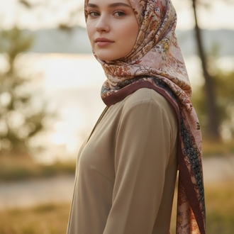 Ladure İpek Butik Şal 