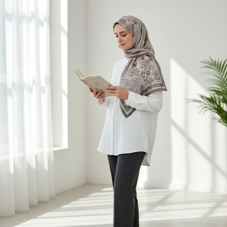 Ladure İpek Butik Şal 