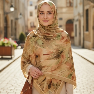 Ladure İpek Butik Şal 