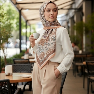 Ladure İpek Butik Şal 