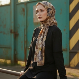Ladure İpek Butik Şal 