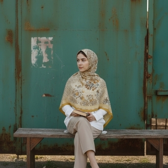 Ladure İpek Butik Şal 