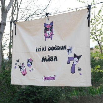 Kuromi Baskılı Özel Tasarım Pano