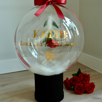 Kadınlar Günü Özel Tasarım Balon
