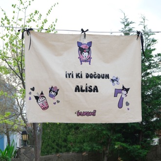 Kuromi Baskılı Özel Tasarım Pano