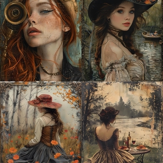 Pretty vintage women