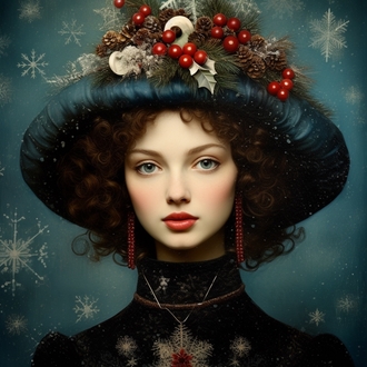 Winter Women Portrait 