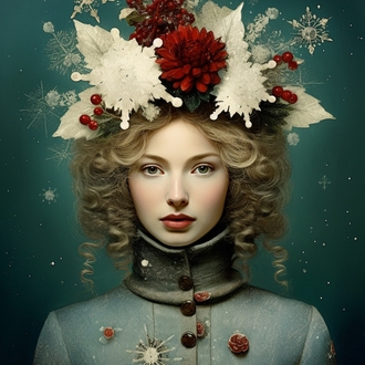 Winter Women Portrait 