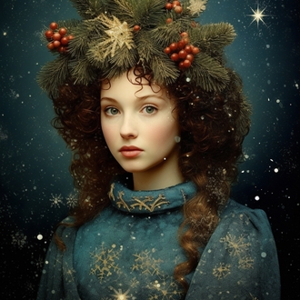 Winter Women Portrait 