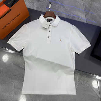Zegna İthal Polo Yaka -Beyaz