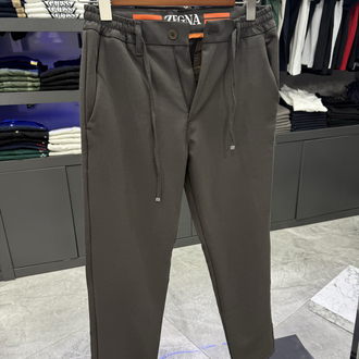 Zegna Premium Gabardin Jogger -Hâki