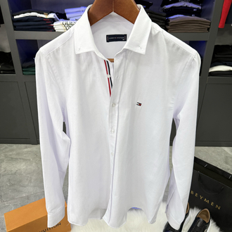 Tommy Hılfıger Beyaz Slim Fit Gömlek