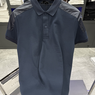Prada Premium Lacivert Polo Yaka