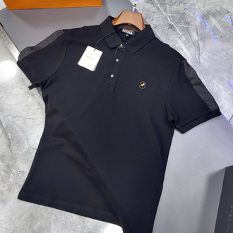 Zegna İthal Polo Yaka -Siyah