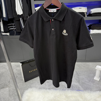 Moncler Polo Yaka-Siyah