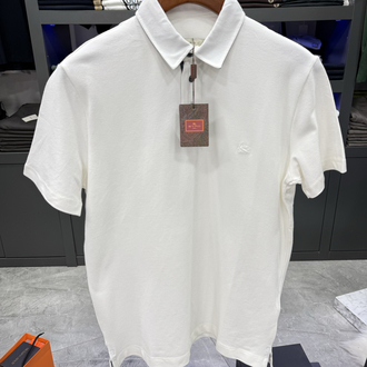 Etro Premium Series Beyaz Polo Yaka
