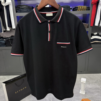 Gant Premium Polo Yaka Siyah