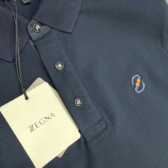 Zegna İthal Polo Yaka -Lacivert