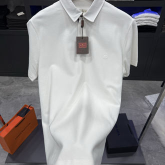 Etro Premium Series Beyaz Polo Yaka