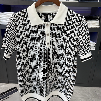 Balmain Paris Premium Triko Polo Yaka
