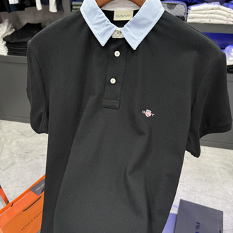 Gant Premium Polo Yaka -Siyah