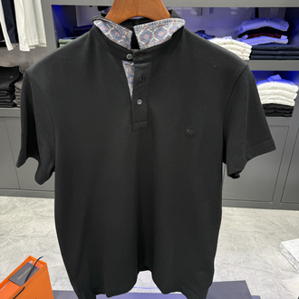Etro Premium Series Siyah Polo Yaka