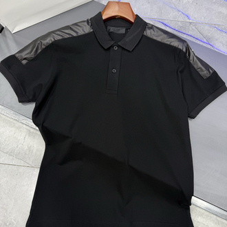 Prada Premium Siyah Polo Yaka