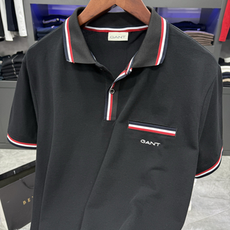 Gant Premium Polo Yaka Siyah