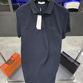 Calvin Klein Premium Polo Yaka -Lacivert