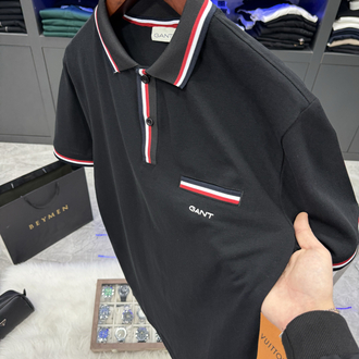 Gant Premium Polo Yaka Siyah