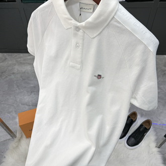 Gant Premium Omuz Baskılı Polo Yaka -Beyaz