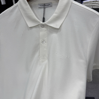 Calvin Klein Premium Beyaz Polo Yaka