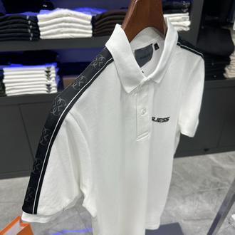 Guess Omuz Baskılı Premium Polo Yaka 