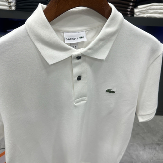 Timsah Logolu Beyaz Premium Polo Yaka