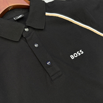 Boss Premium Siyah Polo Yaka