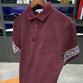 Jacob Cohen Premium Polo Yaka -Bordo