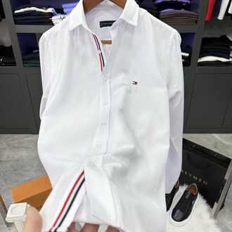 Tommy Hılfıger Beyaz Slim Fit Gömlek
