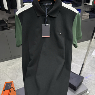Tommy Hılfıger Parçalı Premium Polo Yaka