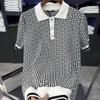 Balmain Paris Premium Triko Polo Yaka