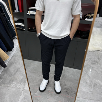 Zara Model Duble Paça VİP Jogger -Lacivert